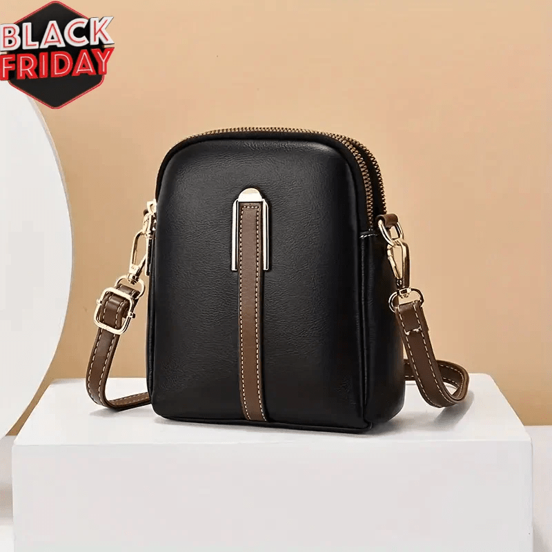 Bolsa de Ombro Fendy Original: Feita em Couro Bolsa Ombro MRL-172 Miralleve