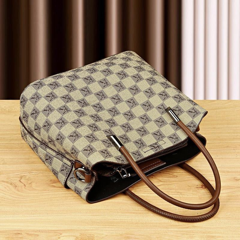 Bolsa Manhattan™ com Acabamento Luxuoso e Alça de Ombro Removível / Meticulosamente Desenhada para Mulheres de Bom Gosto!
