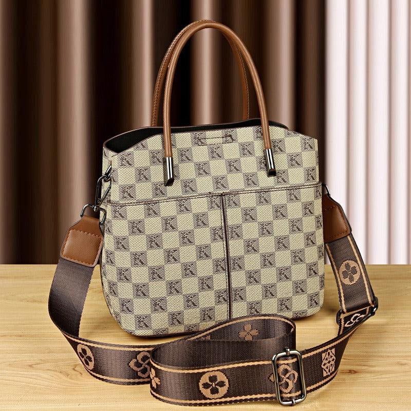 Bolsa Manhattan™ com Acabamento Luxuoso e Alça de Ombro Removível / Meticulosamente Desenhada para Mulheres de Bom Gosto!