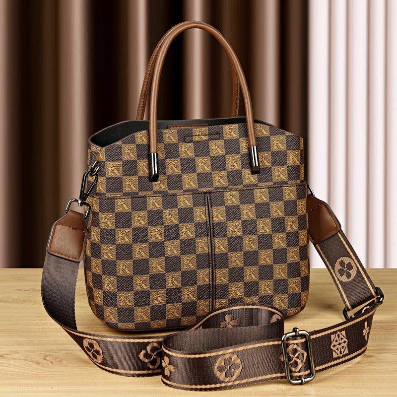 Bolsa Manhattan™ com Acabamento Luxuoso e Alça de Ombro Removível / Meticulosamente Desenhada para Mulheres de Bom Gosto!
