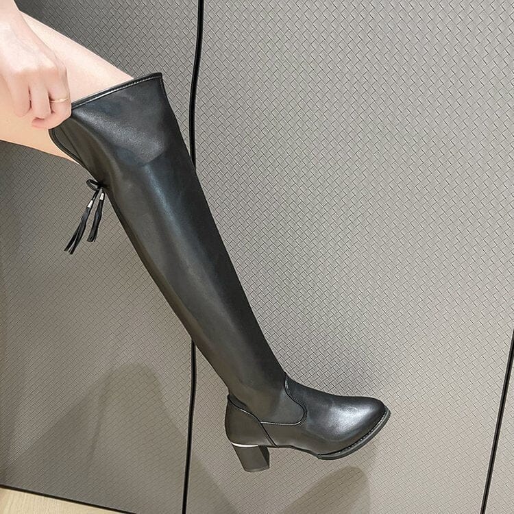 Bota Couro Larissa 2 em 1 - Cano Longo ou Médio Bota Couro MRL-087 Miralleve