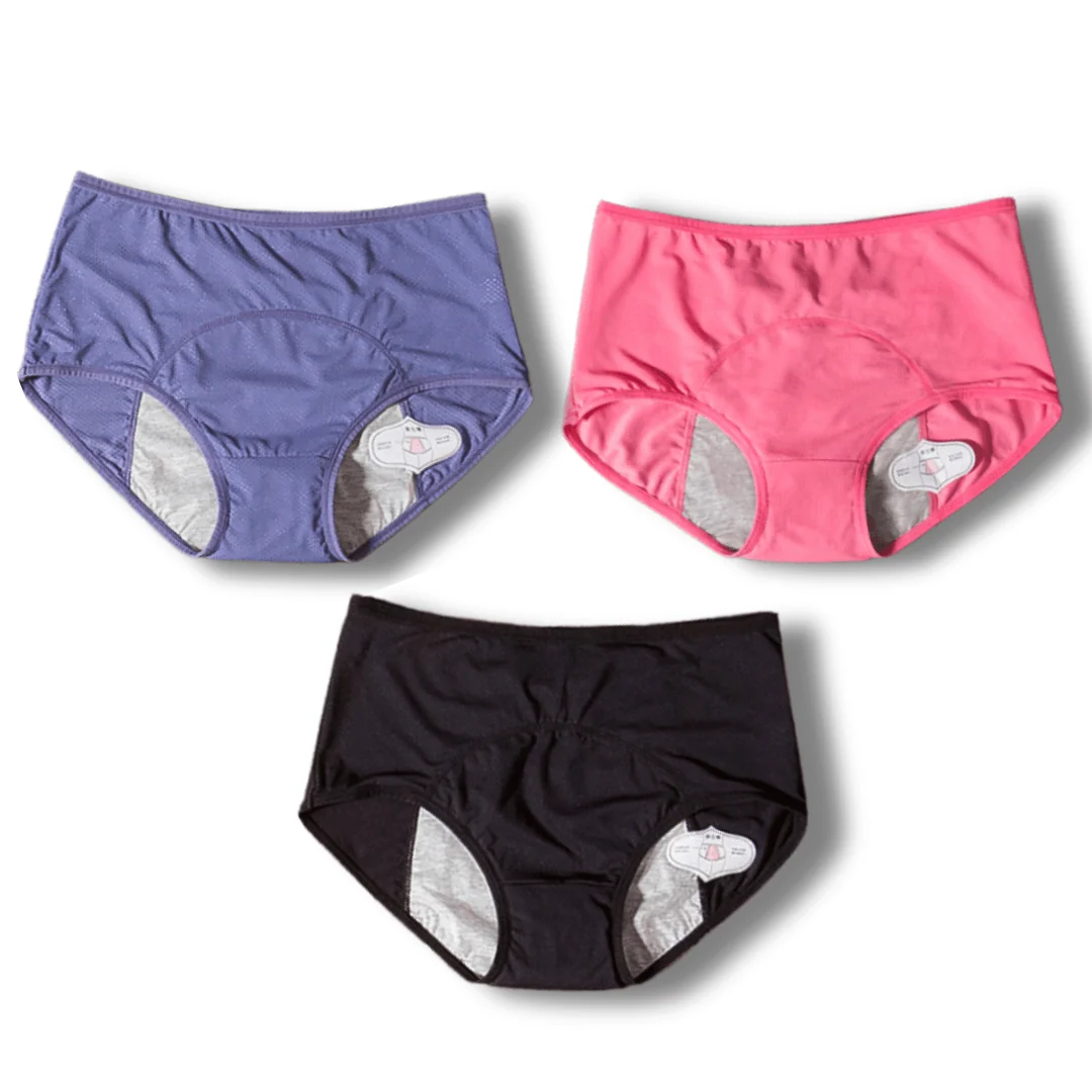 Calcinha Absorvente - DryProtect (PAGUE 1 LEVE 3) - Moda em Forma