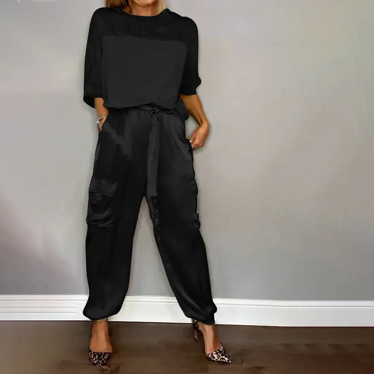 Conjunto Calça e Blusa Melina - (Promo de Natal🎄)