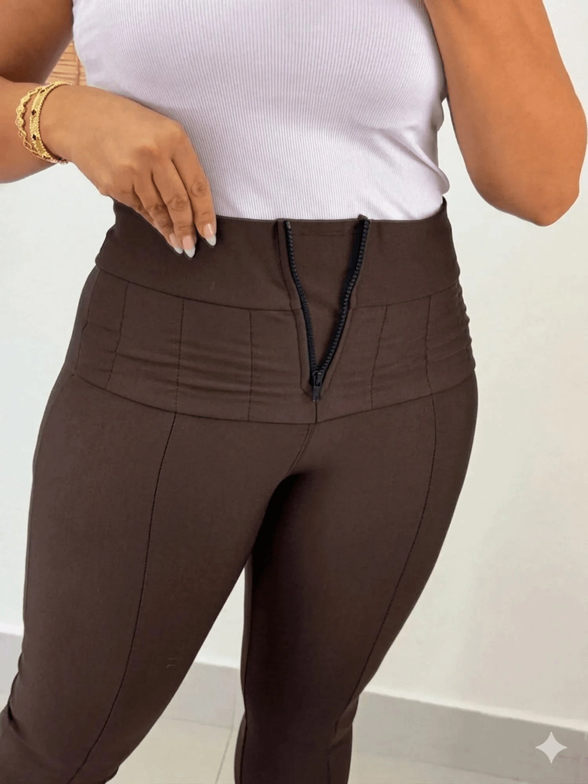Calça Lipo Super Power Modeladora Cintura - Alta Compressão