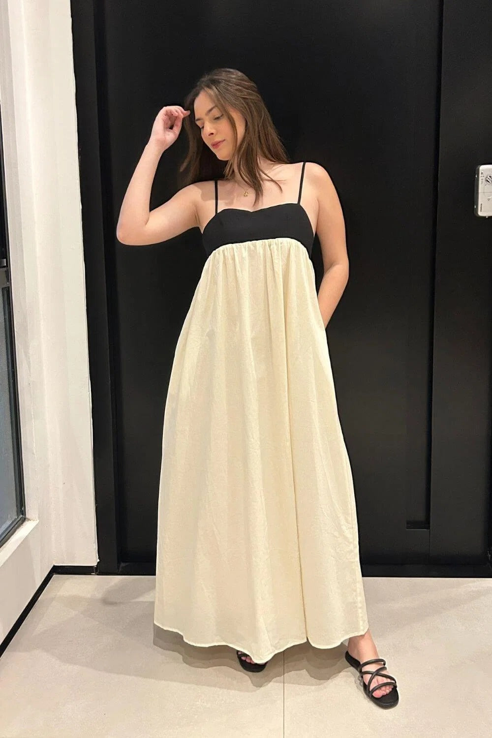 Vestido Longo em Linho Emily