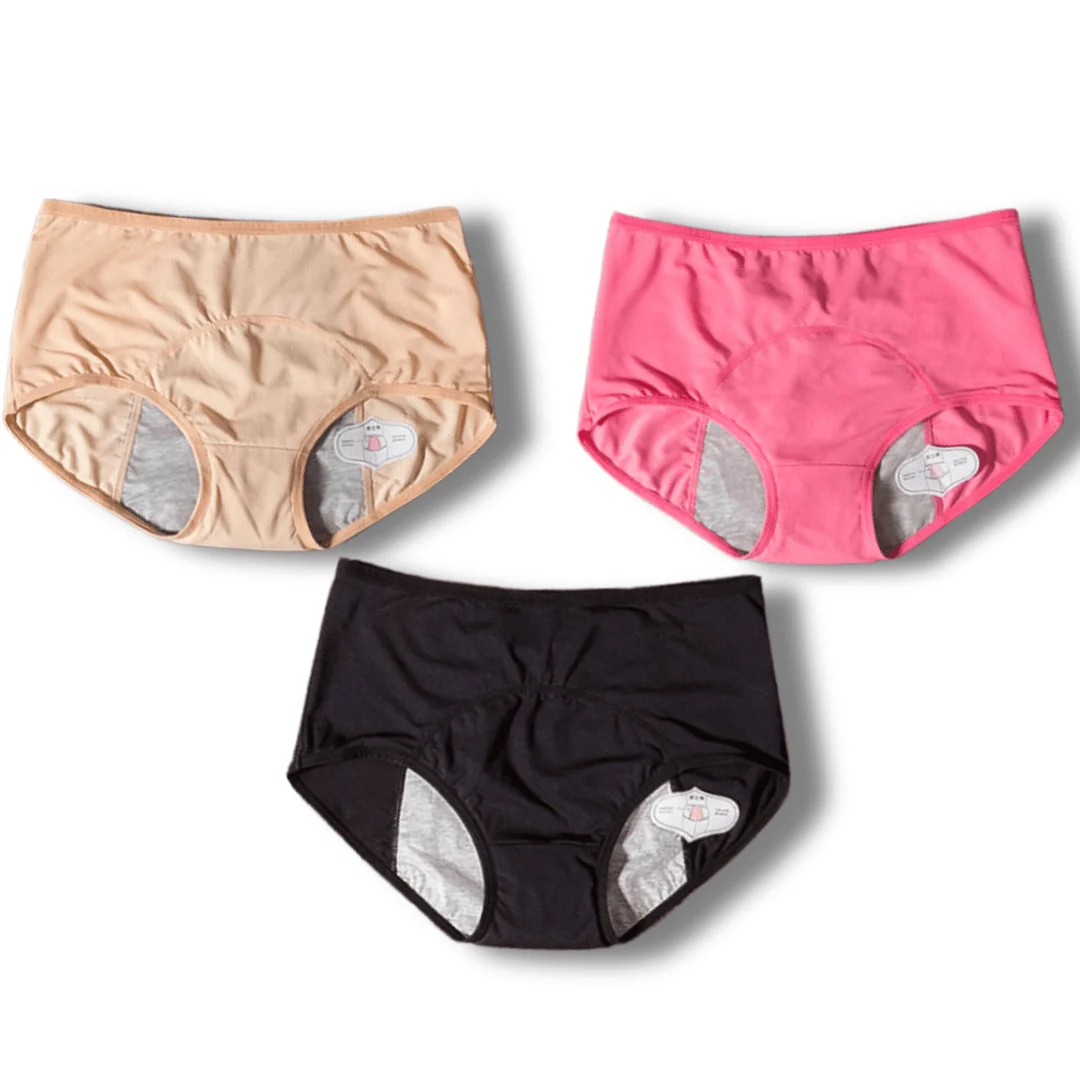 Calcinha Absorvente - DryProtect (PAGUE 1 LEVE 3) - Moda em Forma