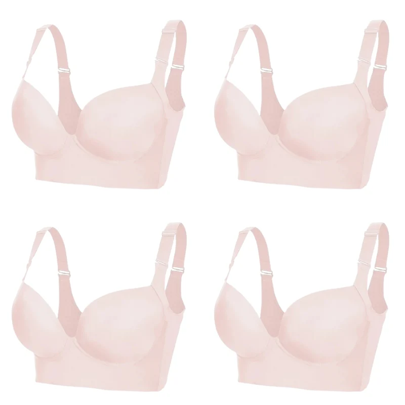 PROMOÇÃO POR TEMPO LIMITADO 🔥 -  Kit 4 Sutiãs Becca Push-Up Modelador!