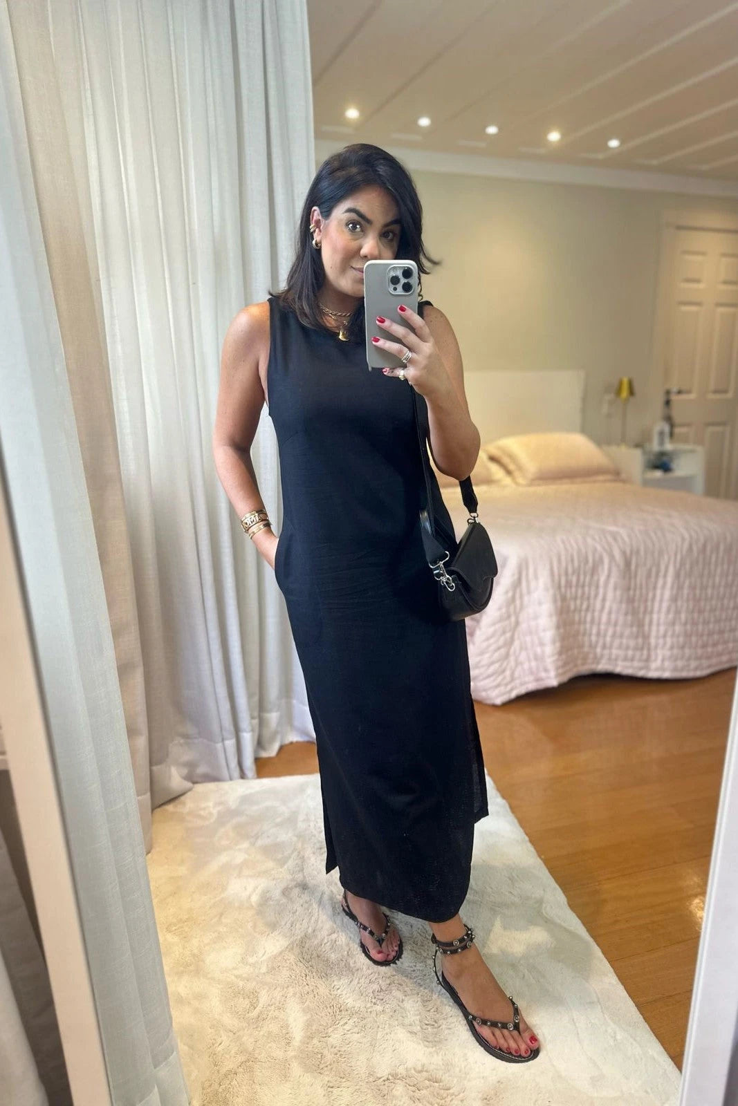 Vestido Antônia linho