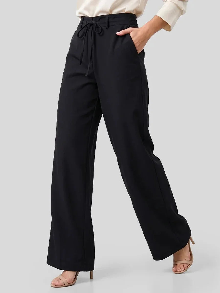 Calça pantalona preta