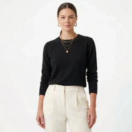 (KIT COM 3) Suéter Tricot Modal Feminino | PROMOÇÃO OUTONO