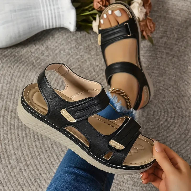 Queima de Estoque - Sandália Ortopédica Conforto Flex