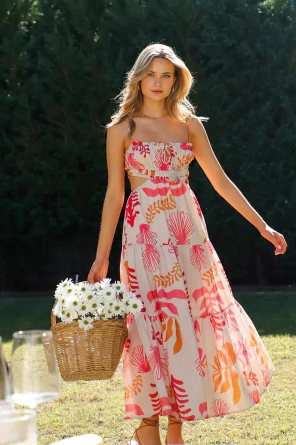 Vestido Midi Gabi [Estoque limitado!]